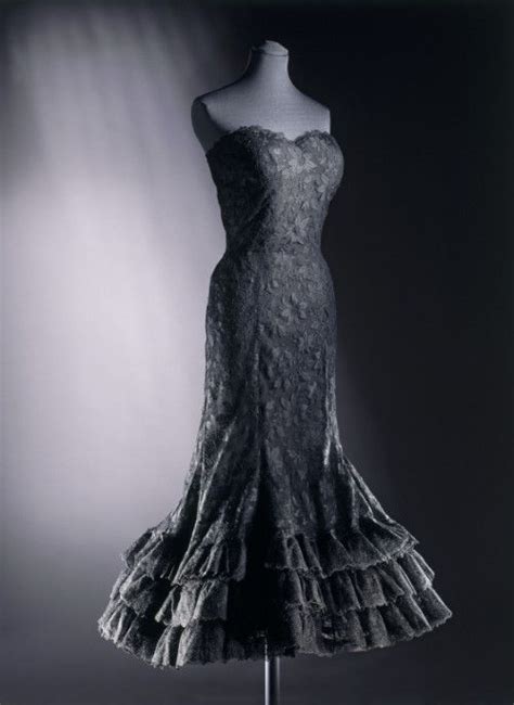 vintage chanel ball gown|chanel black evening gowns.